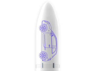 Aerodynamický kryt rakety Terran 1 by měl pojmout i osobní automobil. to je dost místa pro mnoho malých družic.