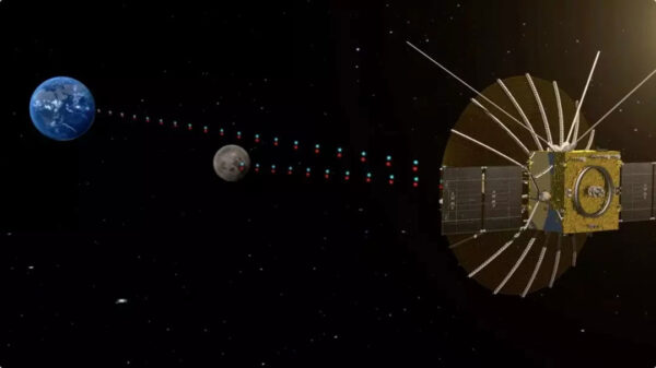 Družice Čchüe-čchiao zajistí komunikaci s přistávacím modulem (zdroj Chinese Academy of Sciences)