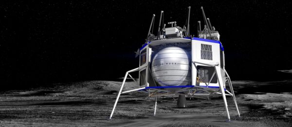 Nákladní lander pro Měsíc od Blue Origin