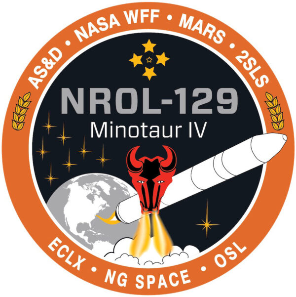 Logo startu mise NROL-129.