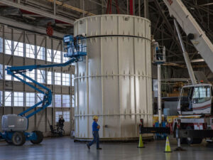 Hmotnostní simulátor Orionu v Langleyho výzkumném středisku